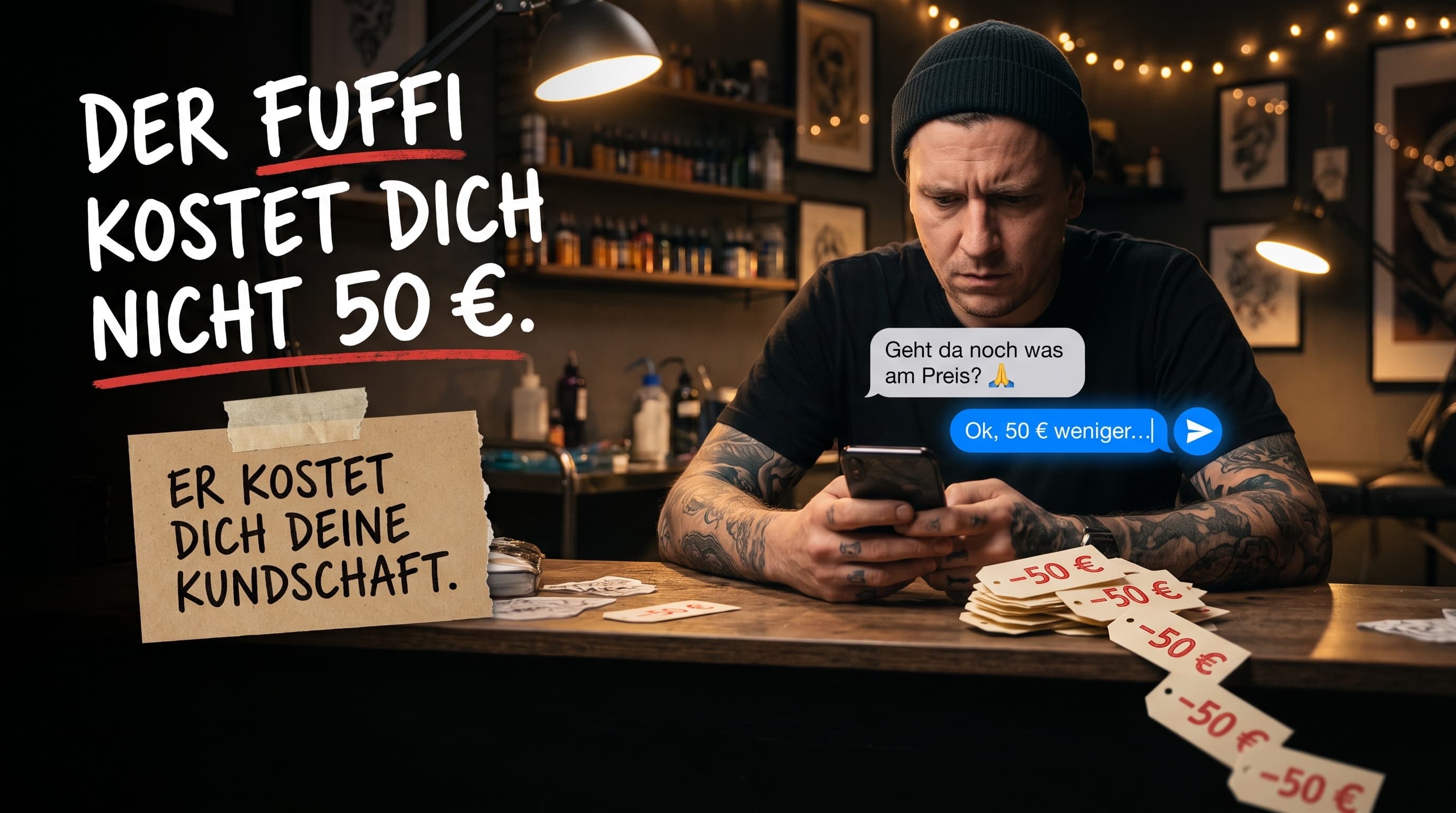 „Du erziehst dir deine Kunden" – wenn der Rabatt teurer wird als die Absage