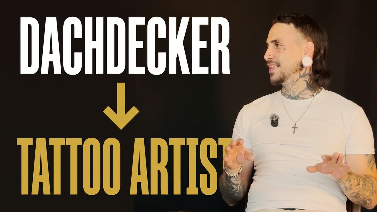 „Du musst noch üben“ — mein Weg vom Dachdecker zum Tattoo Artist